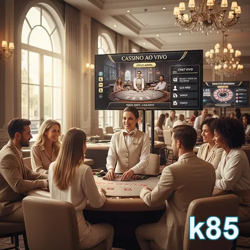 Ilustração de Explore a Experiência em Jogos com a k85