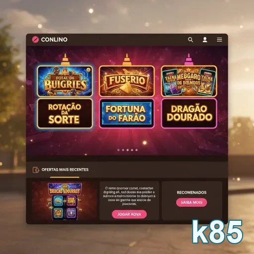 Ilustração de Acesse a Plataforma de Jogos k85 com Segurança Comprovada