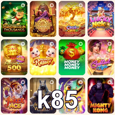 Jogadores desfrutando de slots em k85, cassino seguro